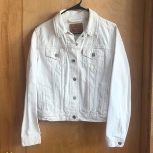 Levi’s White Jean Jacket